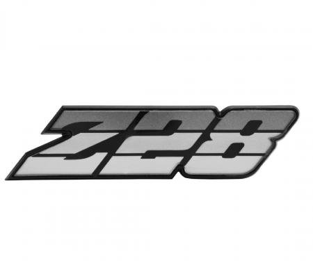 Trim Parts 80-81 Camaro Grille Emblem, Z-28, Silver, Each 6880