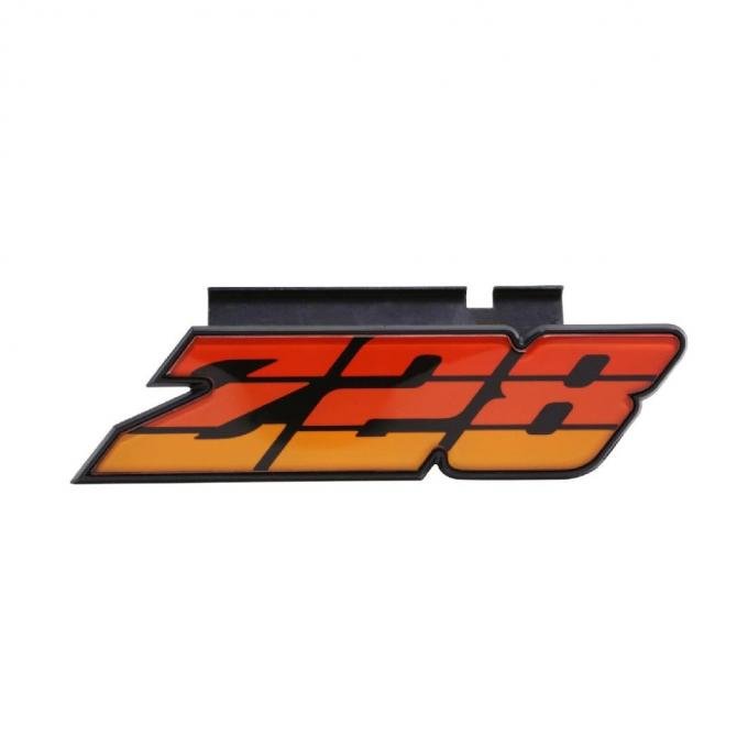 Trim Parts 80-81 Camaro Grille Emblem, Z-28, Orange, Each 6886