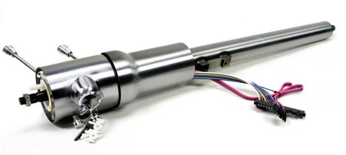 ididit 1970-1975 Chevrolet Camaro Retrofit 70-75 Camaro, Tilt Floor Shift w/Ignition, Paintable Steel 1620860010