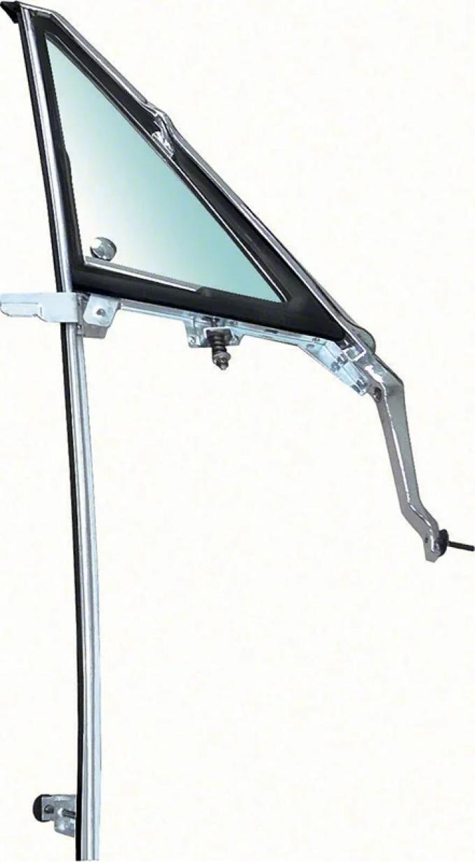 AMD Vent Glass Assembly, Tinted, RH, 67 Camaro Firebird K-F526T