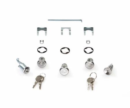 AMD Complete Lock Set, 68 Camaro Firebird X996-3568-S