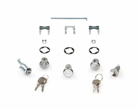 AMD Complete Lock Set, 68 Camaro Firebird X996-3568-S