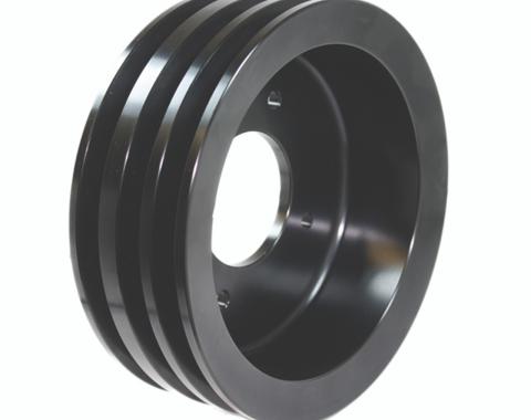 Vintage Air OEM Style Crankshaft Steel Pulley 3-Groove 4 Bolt - 326-455 Pontiac 1971-79 730007