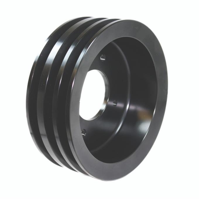 Vintage Air OEM Style Crankshaft Steel Pulley 3-Groove 4 Bolt - 326-455 Pontiac 1971-79 730007