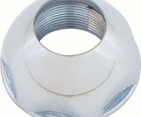 AMD Antenna Bezel Nut, Chrome, For Original Antenna Base, 67-68 Camaro Firebird; 67-72 Chevy GMC Truck K-3863499
