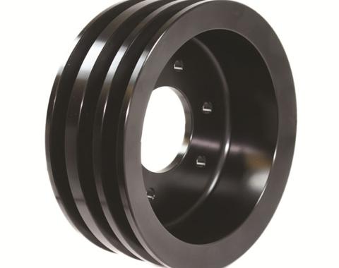 Vintage Air OEM Style Crankshaft Steel Pulley 3-Groove 6 Bolt - 326-400 Pontiac 1964-67 730008