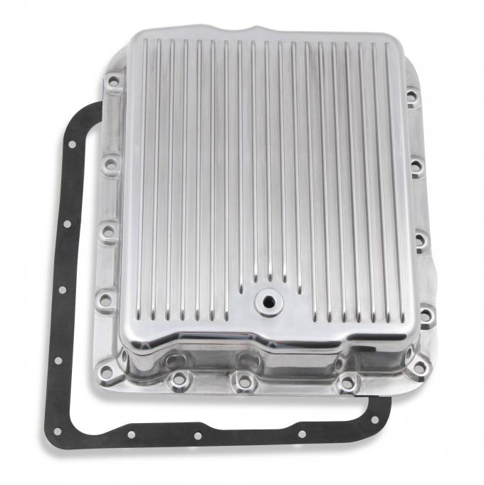 Mr. Gasket Transmission Oil Pan, Polished Aluminum 9797PMRG