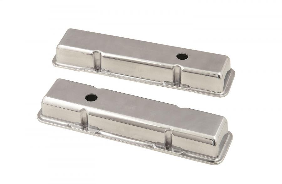 Mr. Gasket Valve Cover Short w/Baffle SBC 6850 Mr. Gasket Valve Cover Short w/Baffle SBC 6850