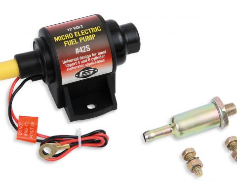 Mr. Gasket Micro Electric Fuel Pump 42S