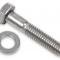 Mr. Gasket Water Pump Bolt Set, Polished Stainless Steel 60931G