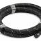 Mr. Gasket Black Nylon Braided Hose 10 AN, 6 Feet 840610