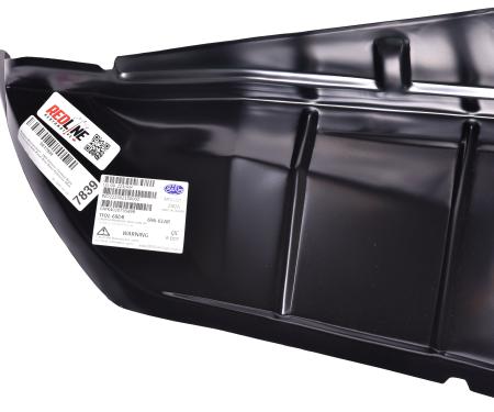 Redline Restomotive® 1969 Camaro / Firebird Right Trunk Lower Side Panel Drop Down Extension (High Quality)