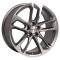 OE Replica Wheels CV29 - 20" Replica Wheel CV29 Fits Chevrolet Camaro Rim 20x9.5 Gunmetal Mach'd Wheel CV29-20095-5120-39MG