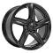 OE Replica Wheels CV02C - 18" Replica CV02C fits Chevrolet C7 Corvette 18x8.5 Satin Black CV02C-18085-5475-56B1
