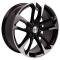 OE Replica Wheels CV29 - 20" Replica Wheel CV29 Fits Chevrolet Camaro Rim 20x8.5 Black Mach'd Wheel CV29-20085-5120-25MB