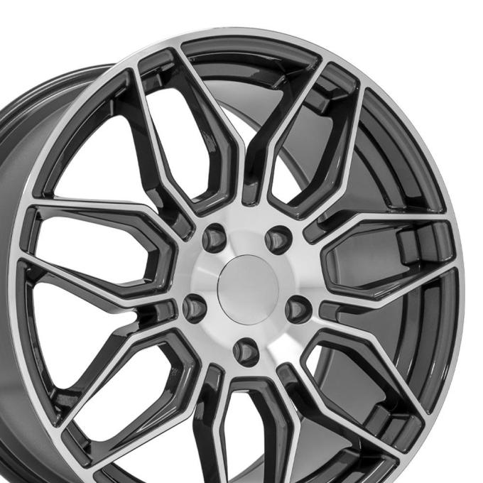 OE Replica Wheels CV03C - 18" Replica Wheel CV03C Gunmetal Machined Wheel CV03C-18085-5475-52MG