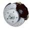 Leed Brakes Manual Front Kit with Drilled Rotors and Black Powder Coated Calipers BFC1002-FA3X