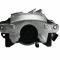 Leed Brakes Rear Disc Brake Kit with Plain Rotors and Zinc Plated Calipers RC1002
