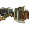 Leed Brakes Power Front Kit with Plain Rotors and Zinc Plated Calipers FC1002-M1A1
