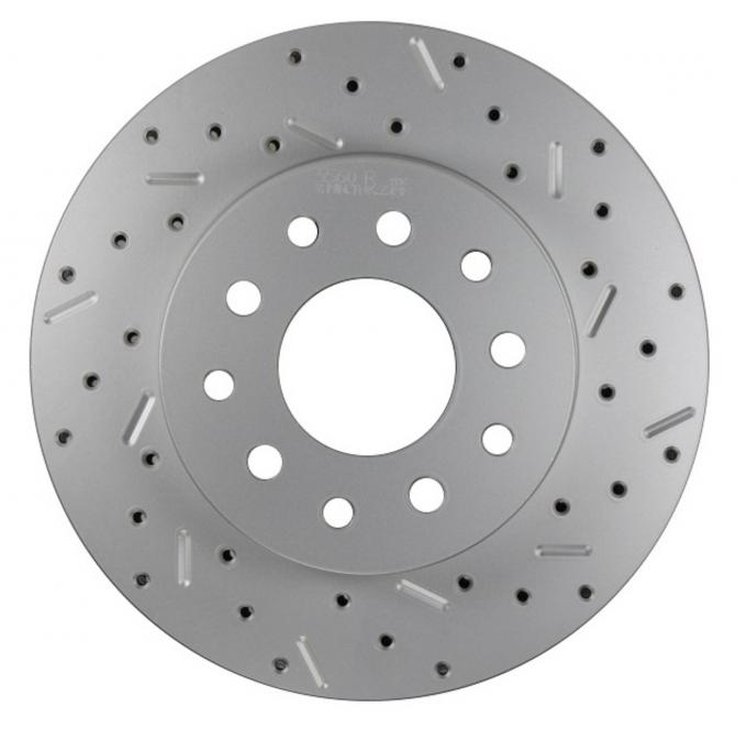 Leed Brakes 1979-1981 Pontiac Firebird Cross drilled and slotted rear rotor for Conversion Kits 5560001RCDS