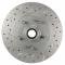 Leed Brakes Manual 2" Drop Spindle Kit with Drilled Rotors and Zinc Plated Calipers FC1003-FA1X