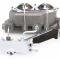 Leed Brakes Manual 2" Drop Spindle Kit with Plain Rotors and Zinc Plated Calipers FC1003-EA3