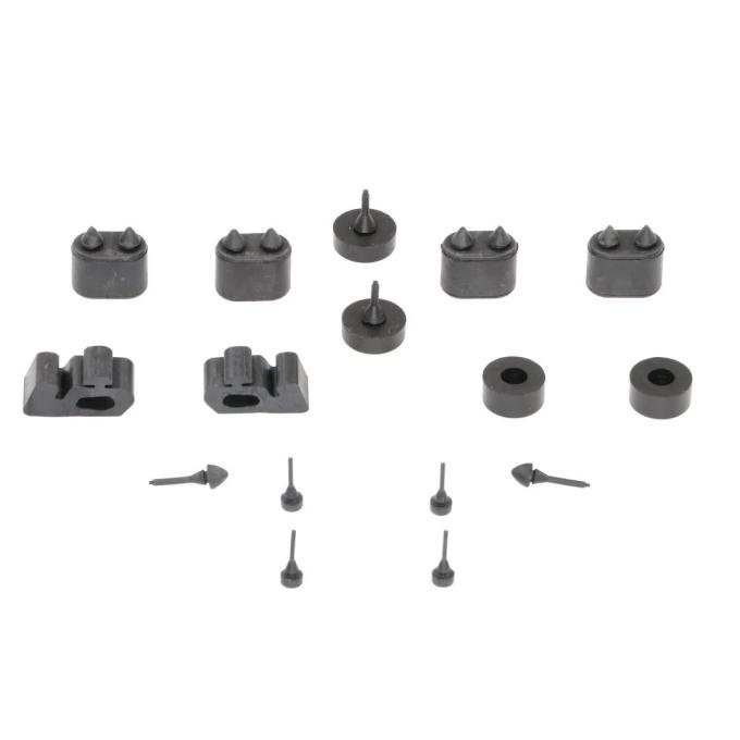 AMD Rubber Bumper Kit, 16 pcs, 67-68 Camaro X305-3567-S
