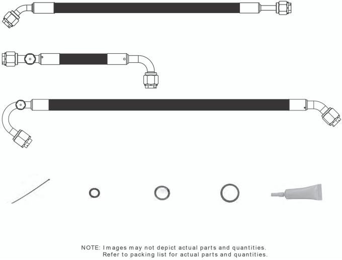 Vintage Air 1964-67 Pontiac GTO SureFit™ Reduced Barrier Standard Hose Kit 526702