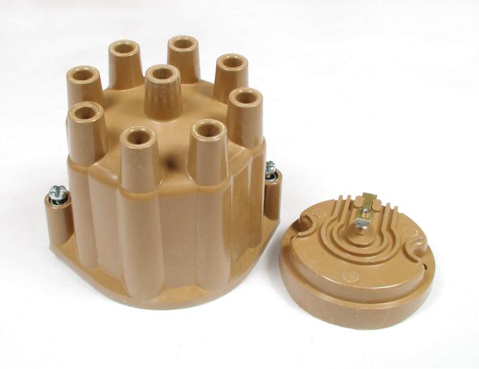 Accel Distributor Cap & Rotor Kit, Female Socket Style, Tan 8120ACC