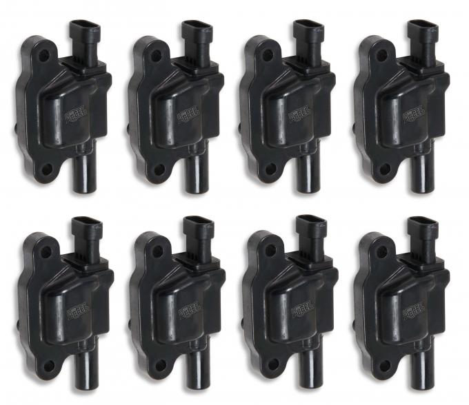Accel Ignition Coil, SuperCoil -GM LS2, LS3 and LS7, Black, 8-Pack 140043K-8