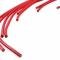Accel Spark Plug Wire Set- 8mm, Super Stock Universal with Graphite Core, Red Wire with Red 90 Deg Boots 4041R
