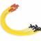 Accel Spark Plug Wire Set, Super Stock Graphite Core 8mm, GM V8 1975-90, Yellow 4053