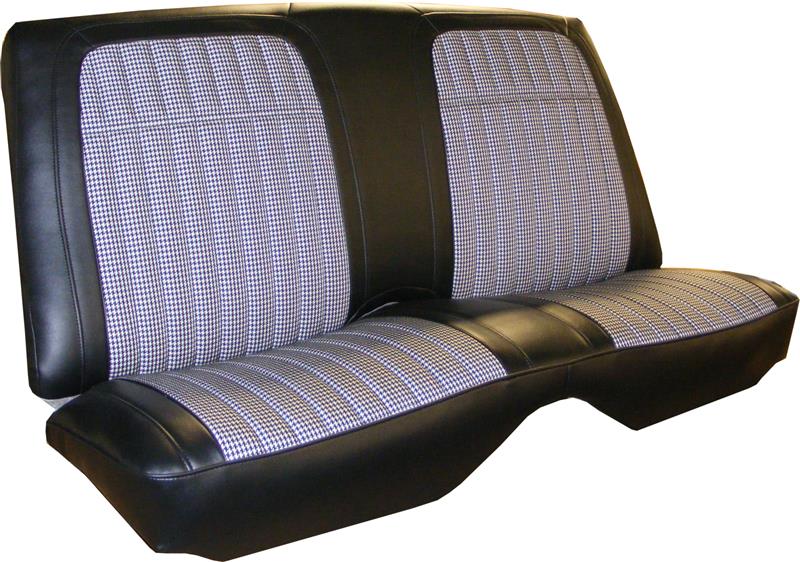 PUI 1968 Chevrolet Camaro Rear Seat Covers, Coupe 68HTC
