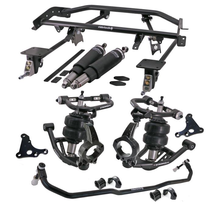 Ridetech HQ Air Suspension System with hub spindles for 1967-1969 GM F-Body 11160296