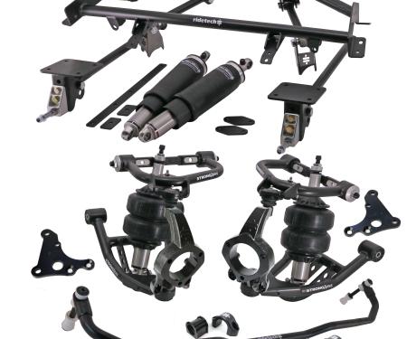 Ridetech HQ Air Suspension System with hub spindles for 1967-1969 GM F-Body 11160296