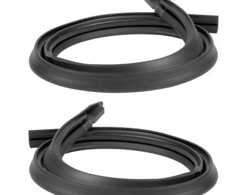 AMD Roof Rail Weatherstrips, LH/RH Pair, 68-69 Camaro Firebird X622-3568-P