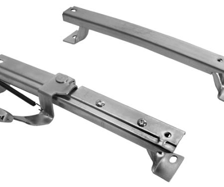 Dynacorn 67-69 Seat Track LH 2pc Set 1054A