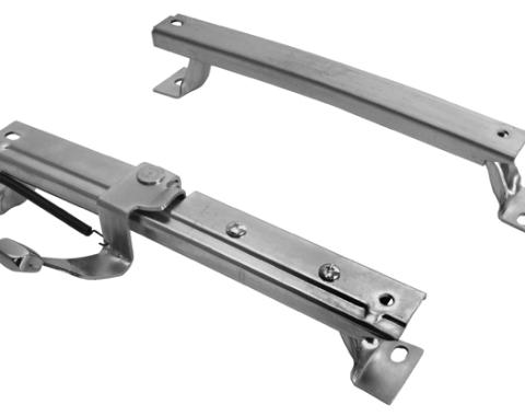 Dynacorn 67-69 Seat Track LH 2pc Set 1054A