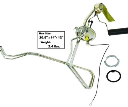 Dynacorn 76-81 3 / 8" Fuel Sending Unit Stainless 76-79 NOVA1/4return T18E