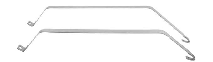 Dynacorn 76-81 Gas Tank Straps Stainless Pr T13L