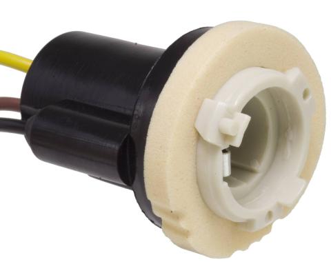 Redline Restomotive® GM Car & Truck Turn Signal Socket with Pigtail, 3 Wire