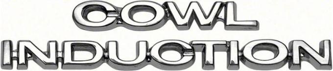 AMD Hood Emblem, "Cowl Induction", 70-72 Chevelle; 67-81 Camaro K-K194