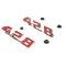 AMD Hood Emblems, 428, Pair, 67-69 Firebird K-F1250