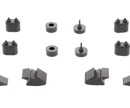 AMD Rubber Bumper Kit, 18 pcs, 69 Firebird X305-5569-S