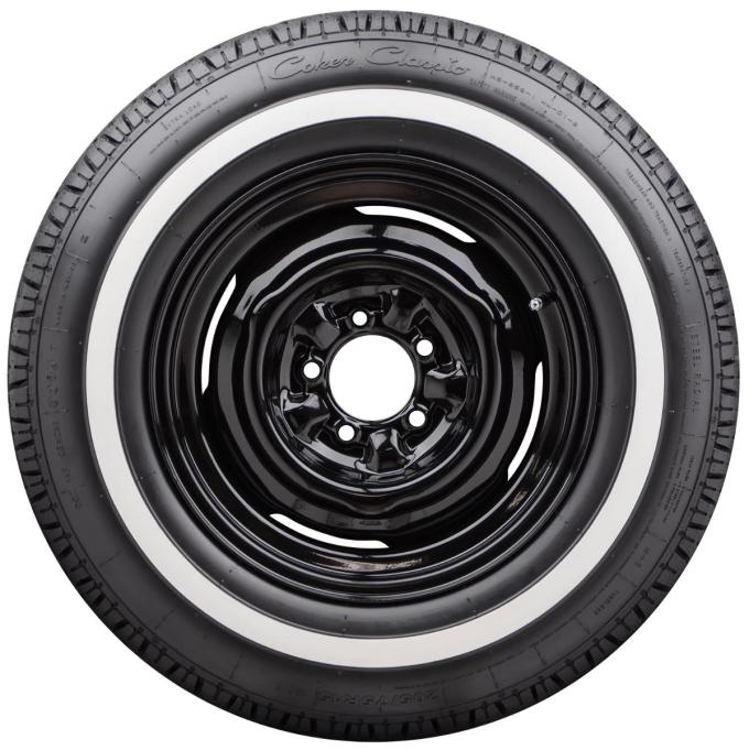 Coker Classic Star Series Tire 1.00 Inch Whitewall 215/75R14 738105