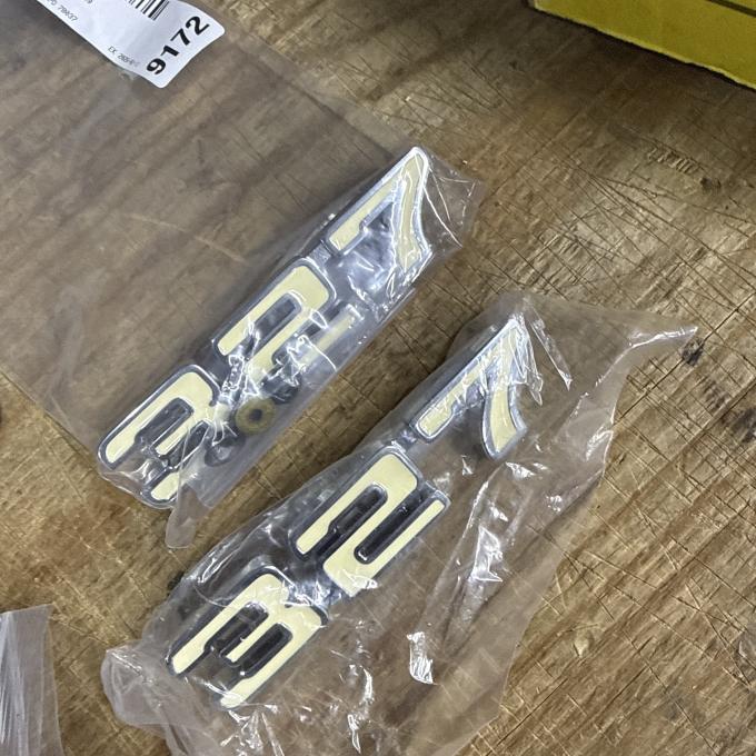 Camaro Fender Emblem, 327, 1969 - INACCURATE - NEW