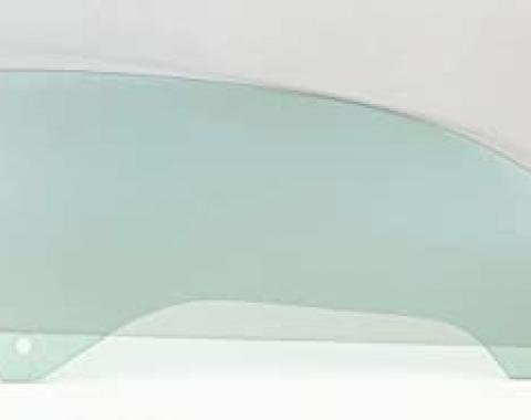 Camaro Door Glass, Convertible, Green Tinted, Right, 2011-2015