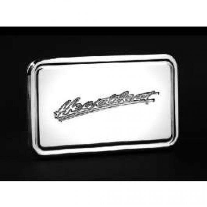 Polished Aluminum Billet Heartbeat Logo 2 Hitch Receiver Cover