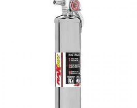 Fire Extinguisher, H3R MaxOut, Chrome, 2.5 Lb.