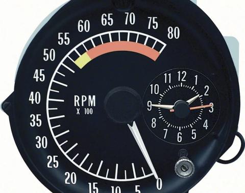 AMD Tachometer & Clock Assembly, 73-75 Firebird K-5658075